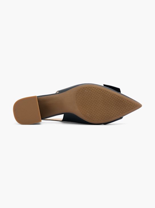 catwalk slingback heel black deichmann