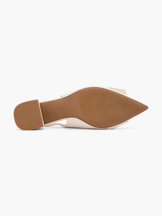 catwalk slingback heel beige deichmann