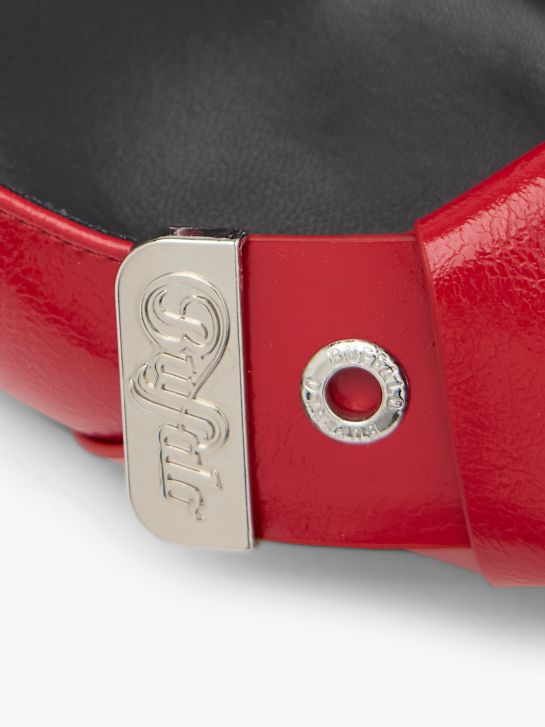 buffalo slingback heel red deichmann