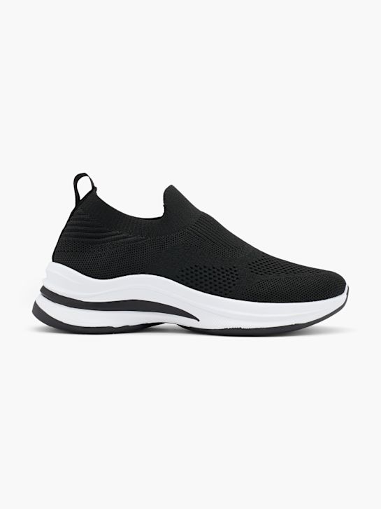 graceland slip-on trainer black deichmann