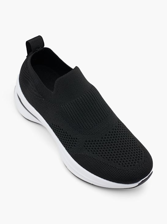 graceland slip-on trainer black deichmann