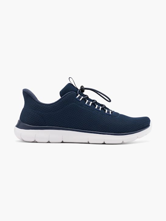 easy street slip-on trainer blue deichmann