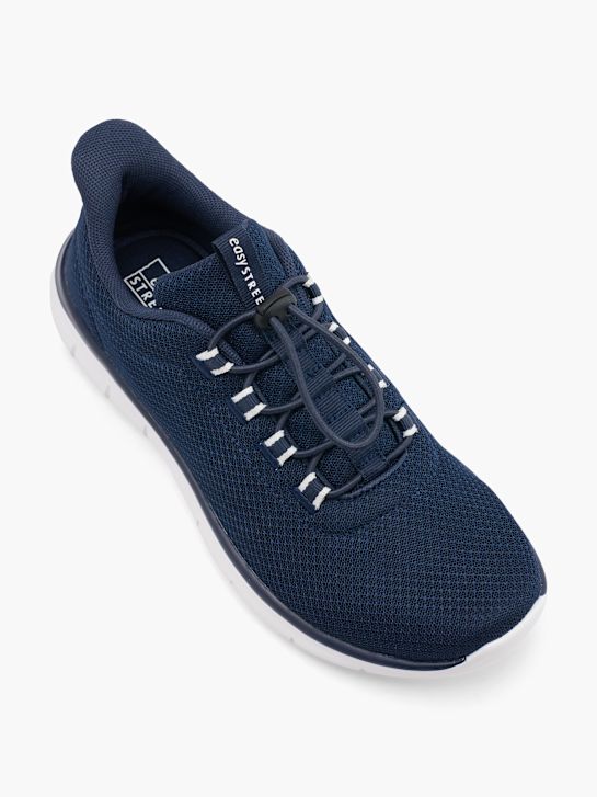 easy street slip-on trainer blue deichmann