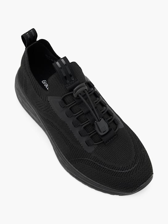 graceland slip-on trainer black deichmann