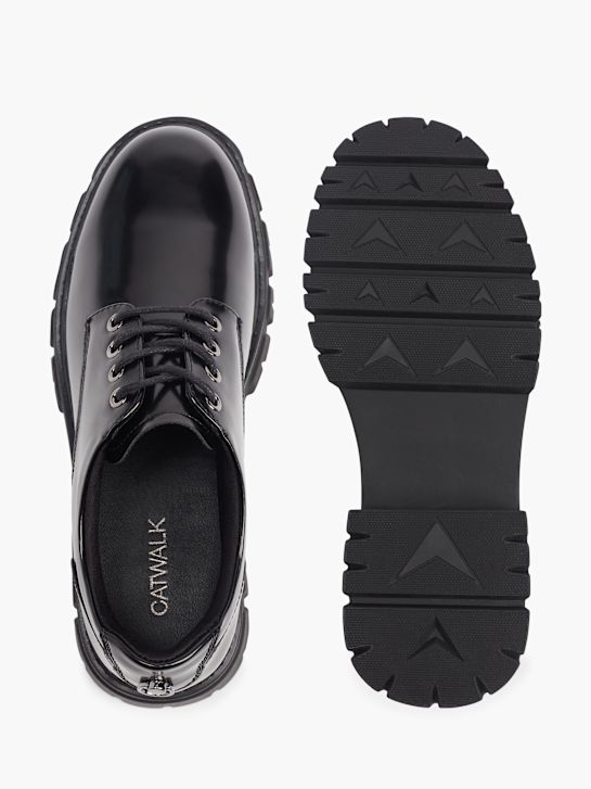 catwalk formal shoe black deichmann