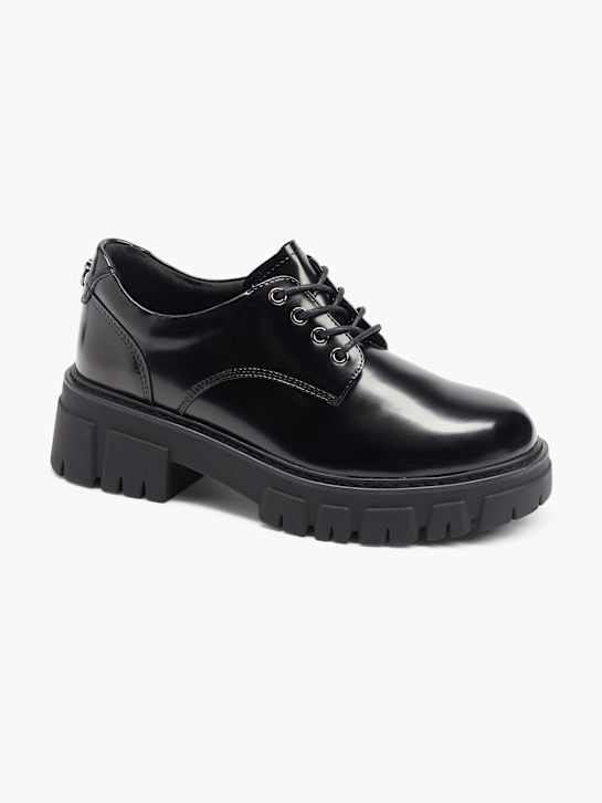 catwalk formal shoe black deichmann