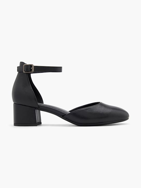 easy street strapped heel black deichmann