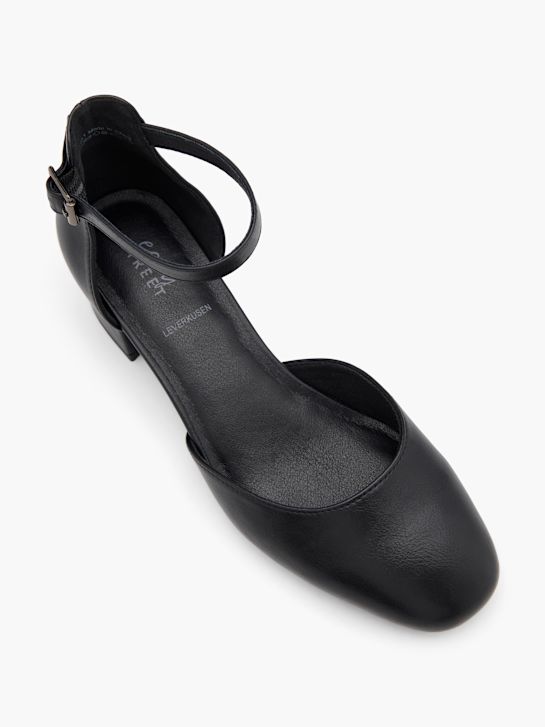 easy street strapped heel black deichmann