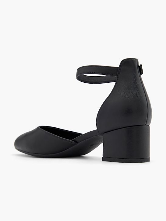 easy street strapped heel black deichmann
