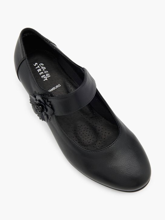easy street strapped heel black deichmann