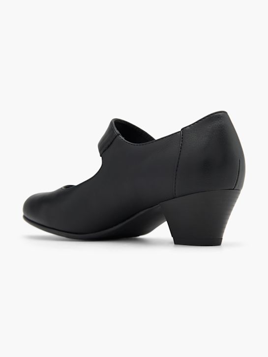 easy street strapped heel black deichmann