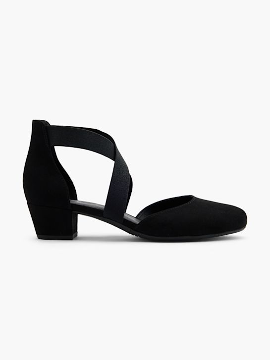 easy street strapped heel black deichmann