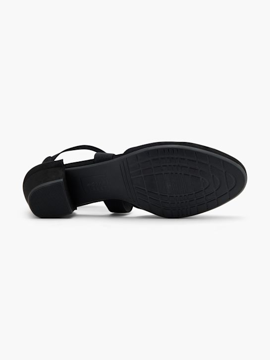 easy street strapped heel black deichmann