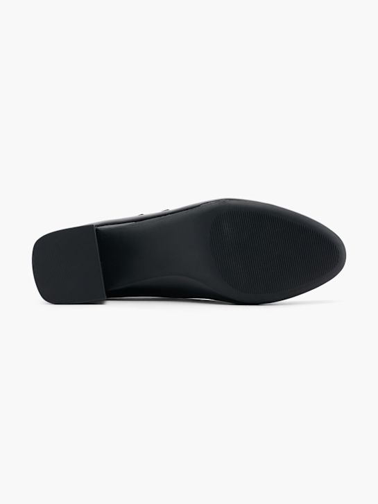 graceland strapped heel black deichmann