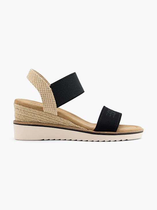 esprit heeled sandal black deichmann