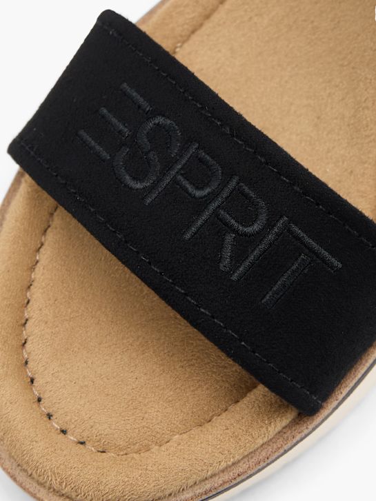 esprit heeled sandal black deichmann