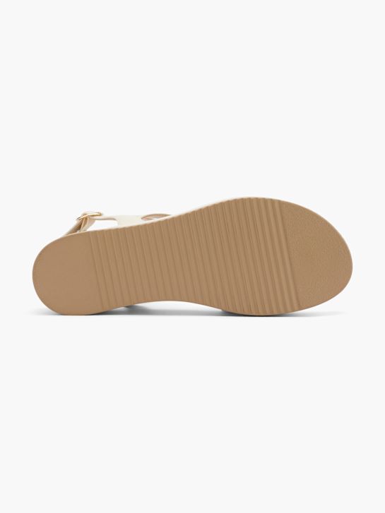 graceland heeled sandal white deichmann