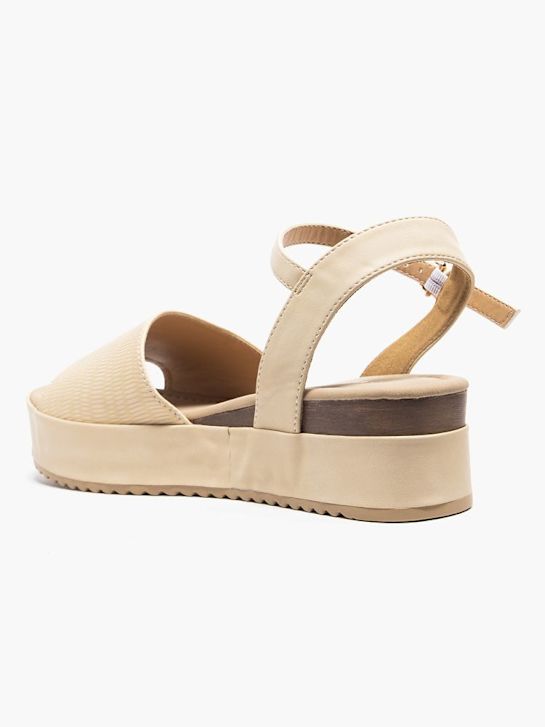 wrangler heeled sandal beige deichmann