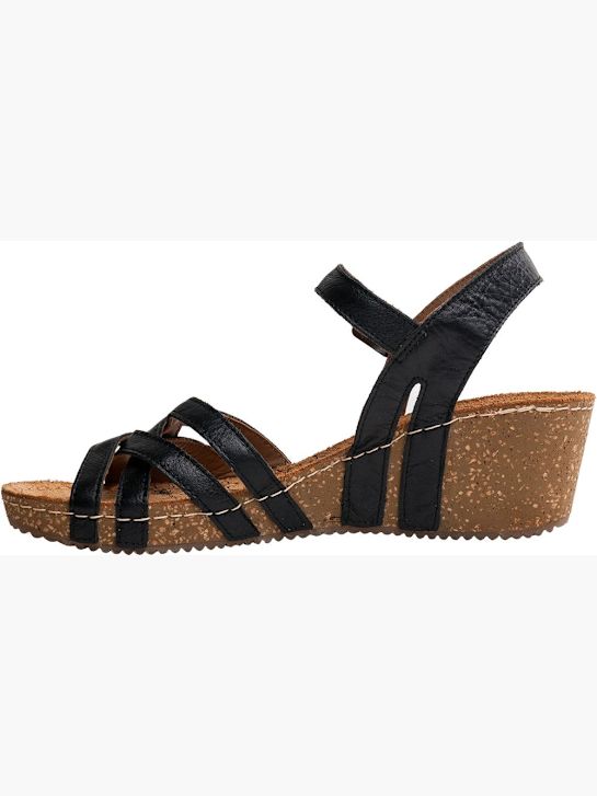 5th avenue heeled sandal black deichmann