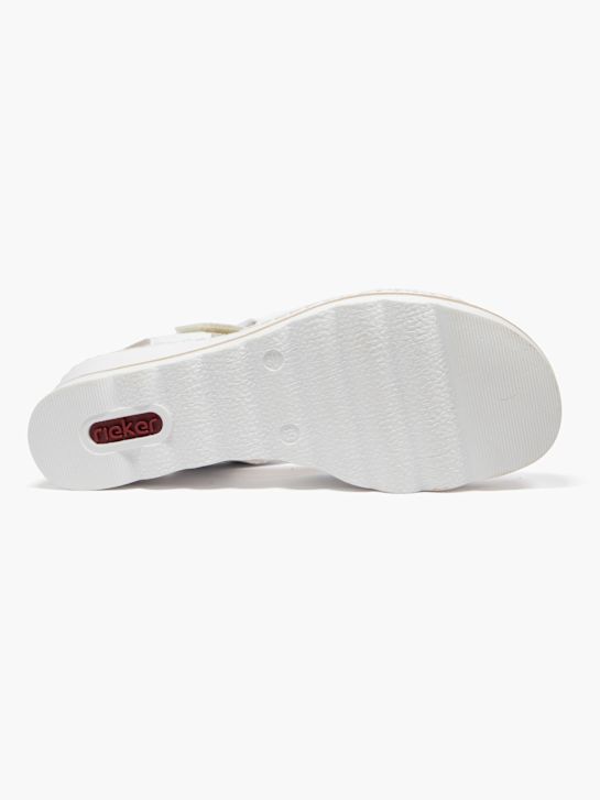 rieker heeled sandal white deichmann