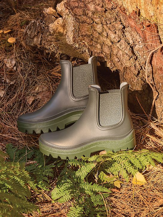 graceland wellies khaki deichmann