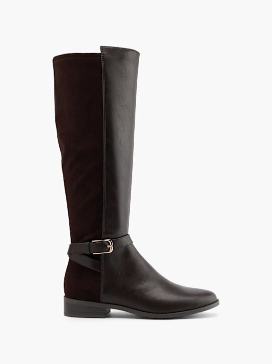 graceland wide boot brown deichmann