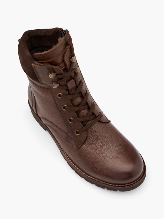landrover lace-up boot brown deichmann