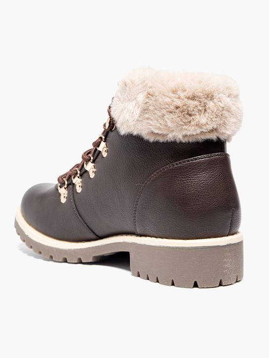 graceland lace-up boot brown deichmann