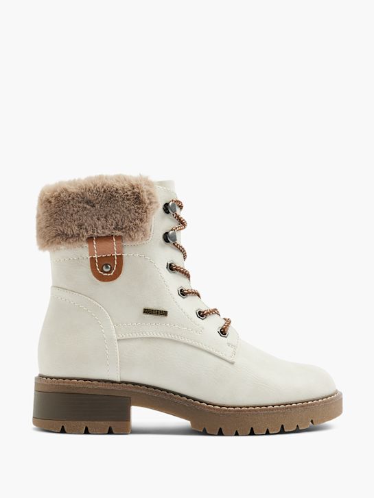 landrover lace-up boot offwhite deichmann
