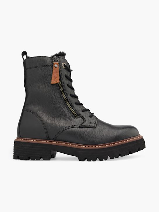 bench lace-up boot black deichmann