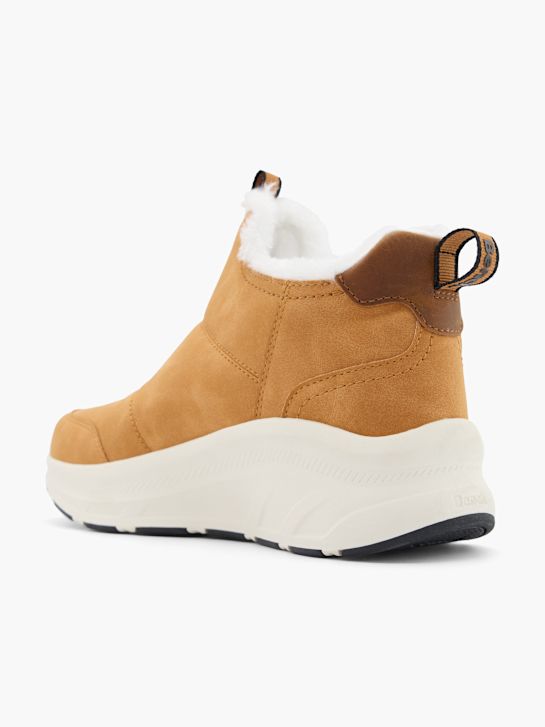 bench winter boot cognac deichmann