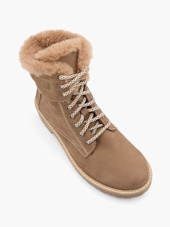 landrover lace-up boot beige deichmann