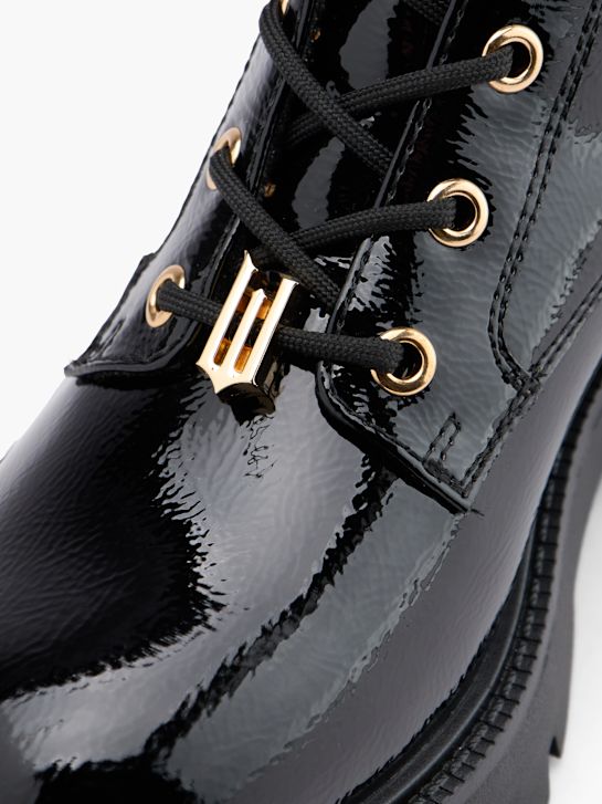 wicked lace-up boot black deichmann