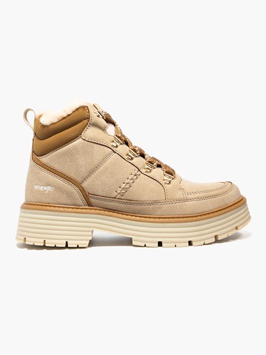 wrangler lace-up boot beige deichmann