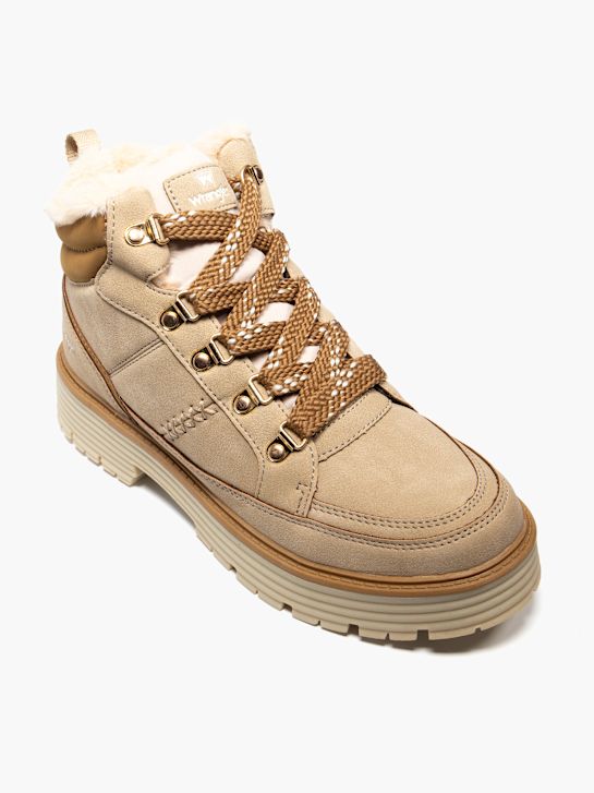 wrangler lace-up boot beige deichmann
