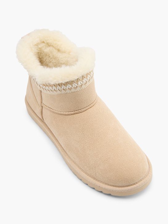 graceland winter boot beige deichmann