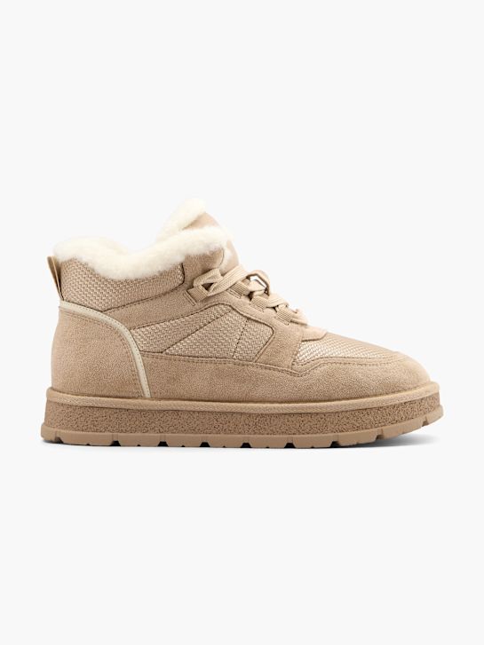 graceland lace-up boot camel deichmann