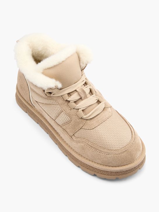 graceland lace-up boot camel deichmann