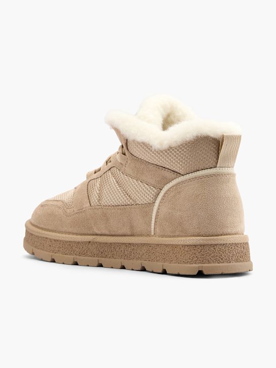 graceland lace-up boot camel deichmann