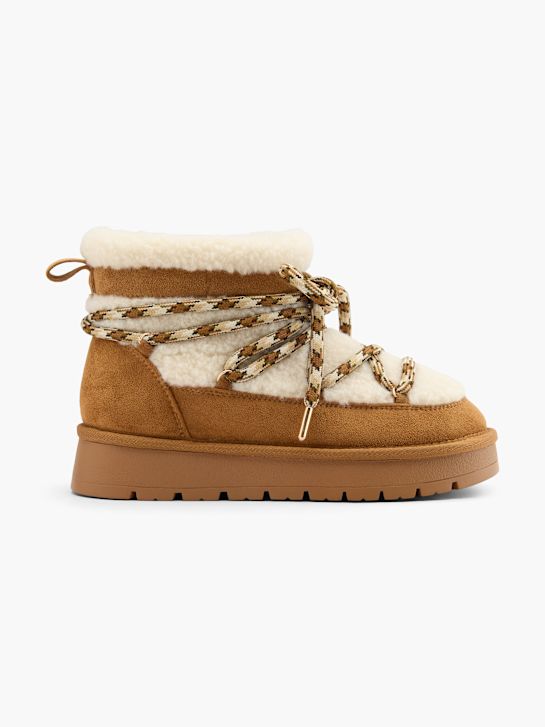 graceland winter boot beige deichmann
