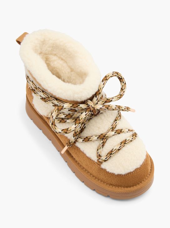 graceland winter boot beige deichmann