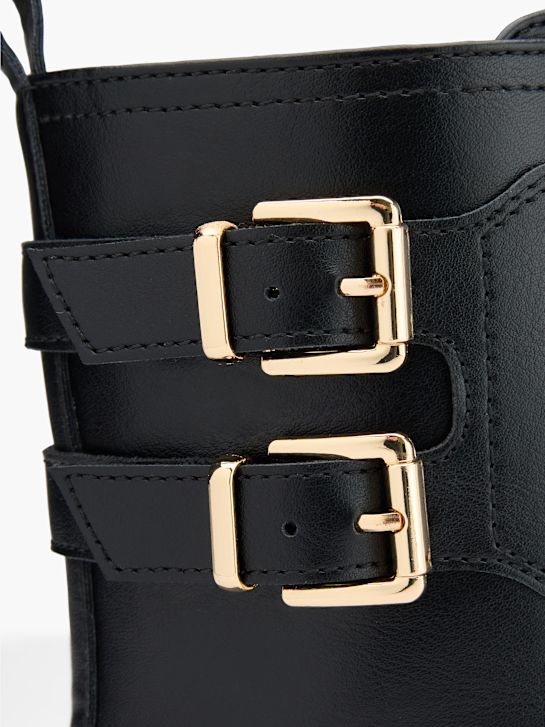 catwalk lace-up boot black deichmann