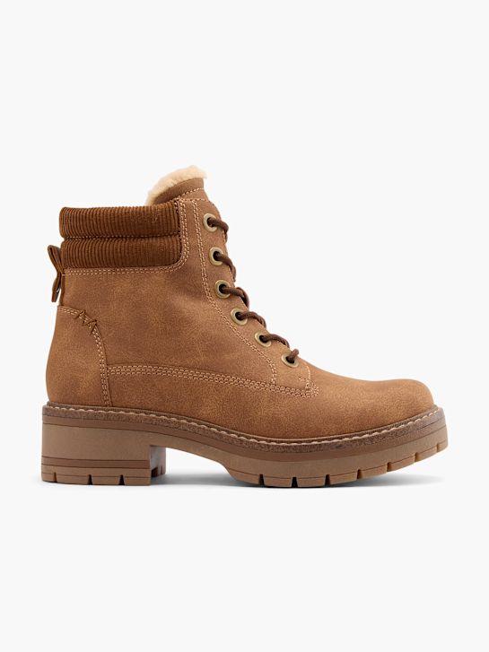 graceland lace-up boot brown deichmann