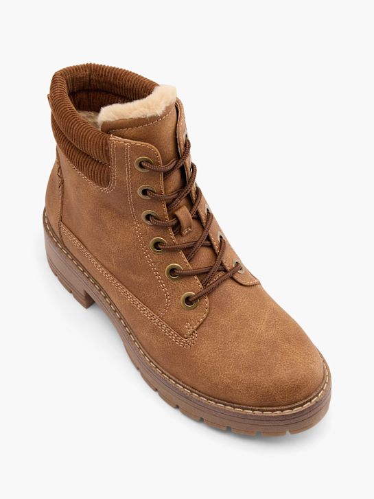 graceland lace-up boot brown deichmann