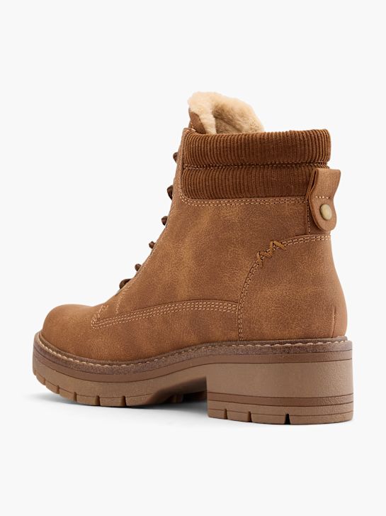 graceland lace-up boot brown deichmann