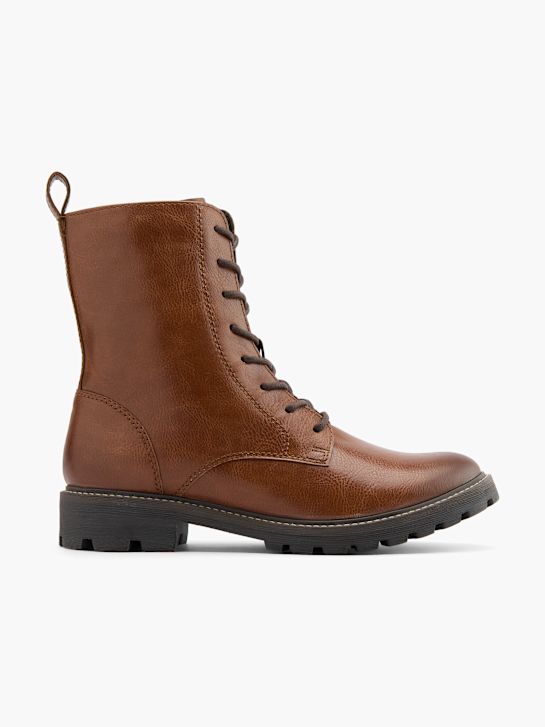 graceland lace-up boot brown deichmann
